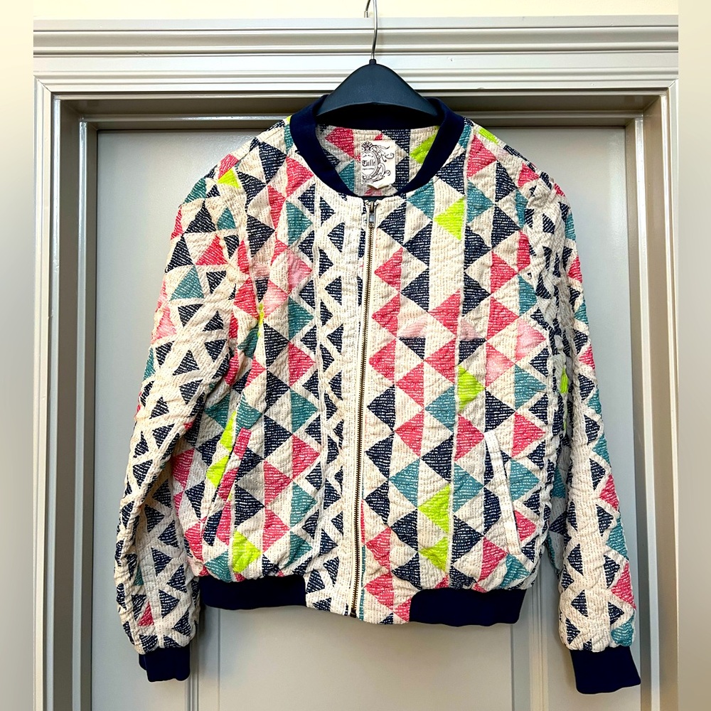 Art Block Lightweight Bomber Jacket